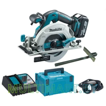 Дисковая (циркулярная) пила Makita DHS680RT1J (с 1-м АКБ, кейс)